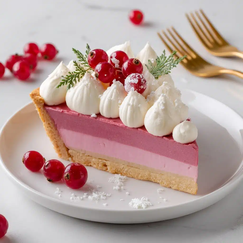 Cranberry Custard Pie Recipe - Recipe Image