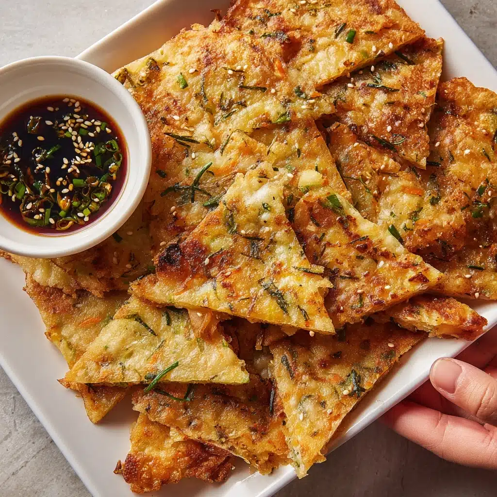 Korean Vegetable Pancakes Recipe - Recipe Image