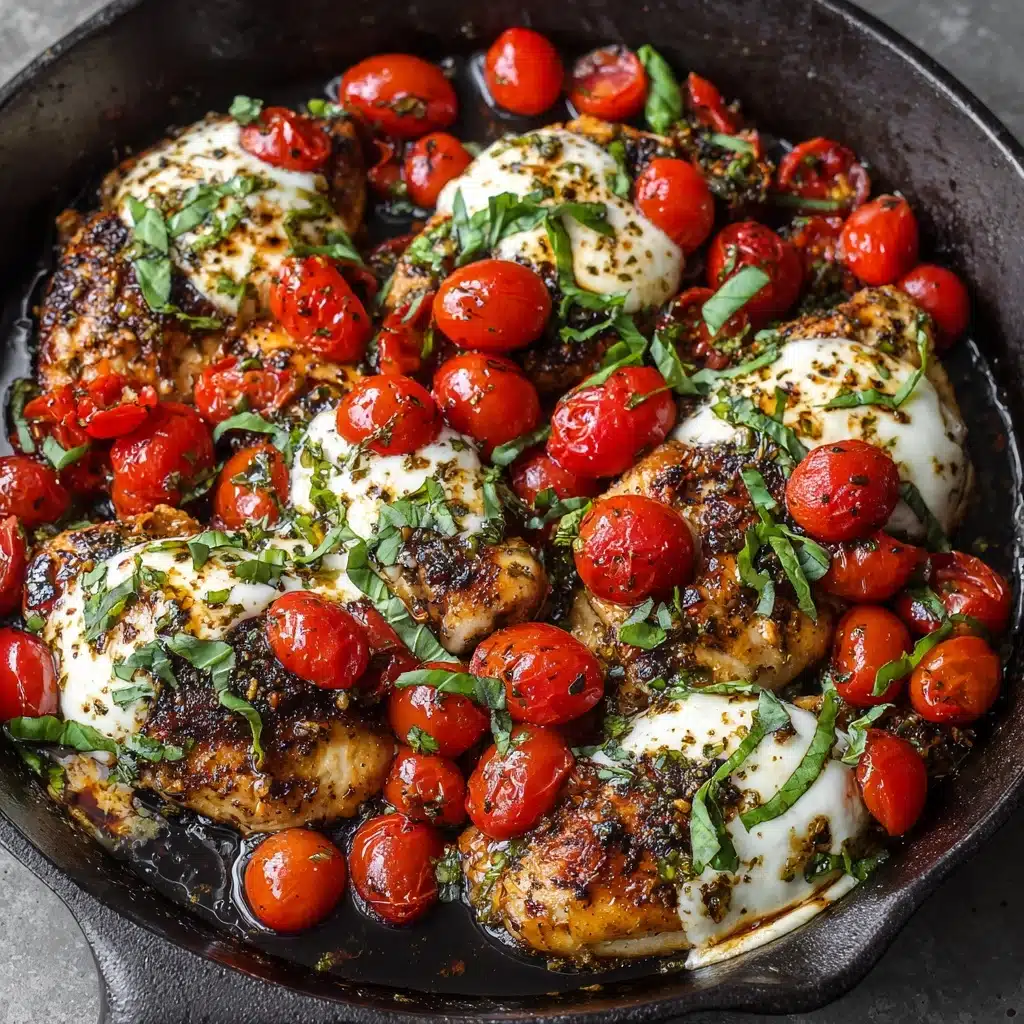One Pan Balsamic Chicken Recipe - Recipe Image