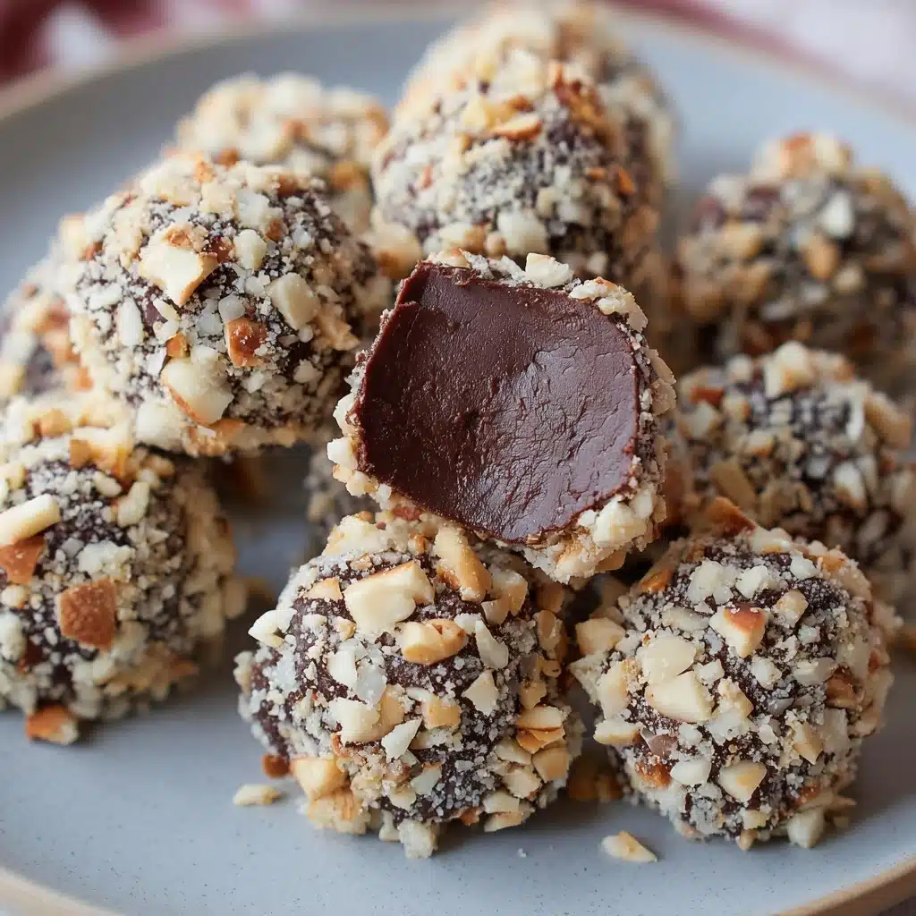 Healthy Chocolate Chickpea Truffles Recipe - Recipe Image