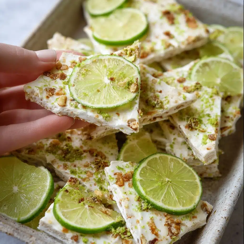 Key Lime Pie Yogurt Bark Recipe (High Protein) Recipe - Recipe Image