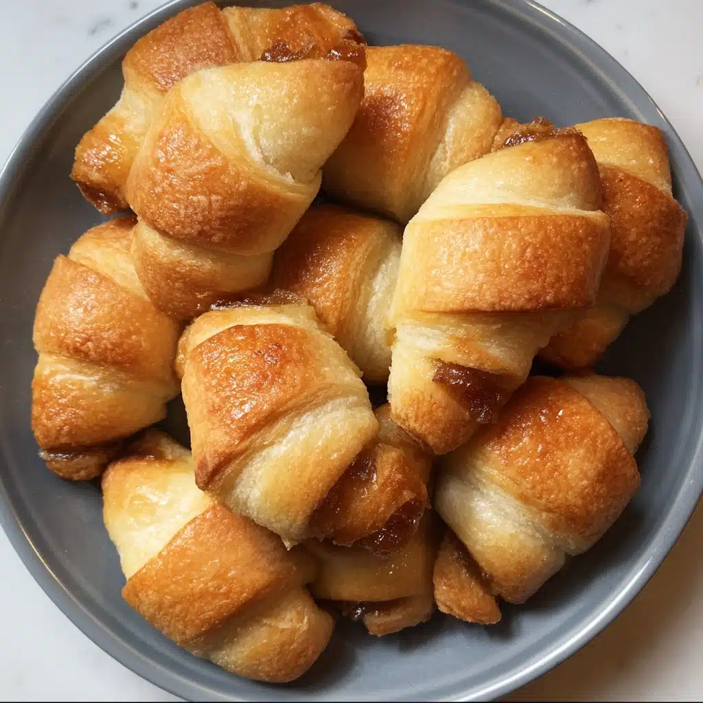 Breakfast Crescent Rolls With a Fig and Brie Surprise Recipe - Recipe Image