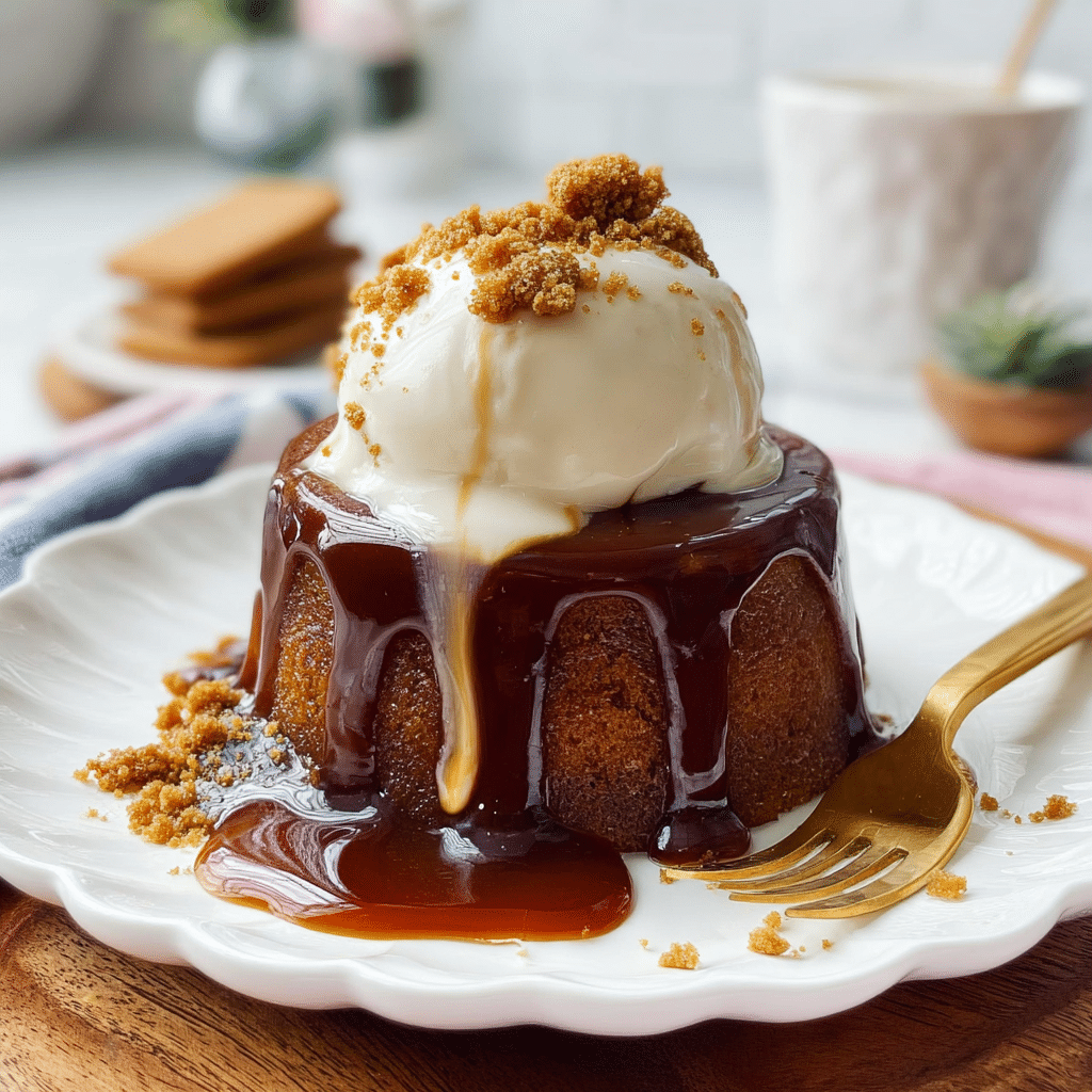 Gourmet Sticky Toffee Pudding (Hell's Kitchen Copycat) Recipe - Recipe Image