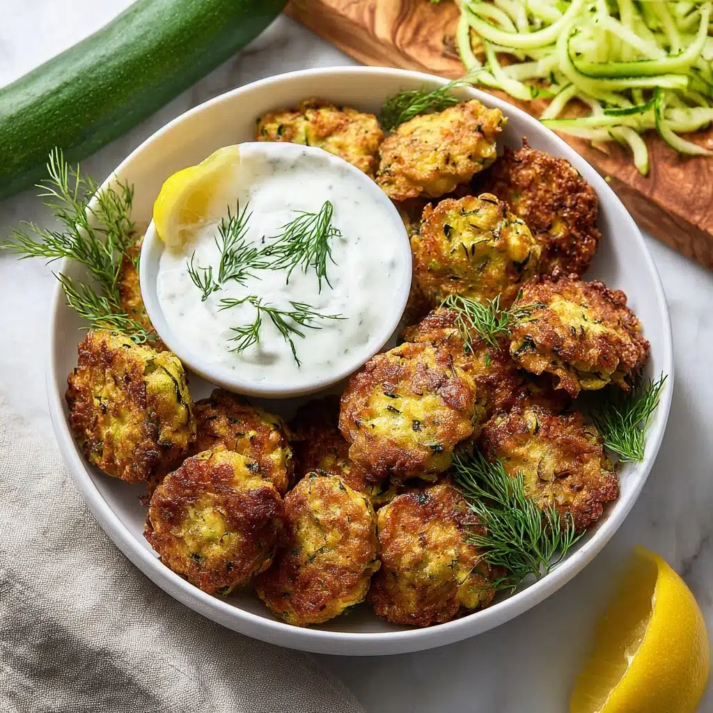 Cheesy Garlic Zucchini Bites Recipe - Recipe Image