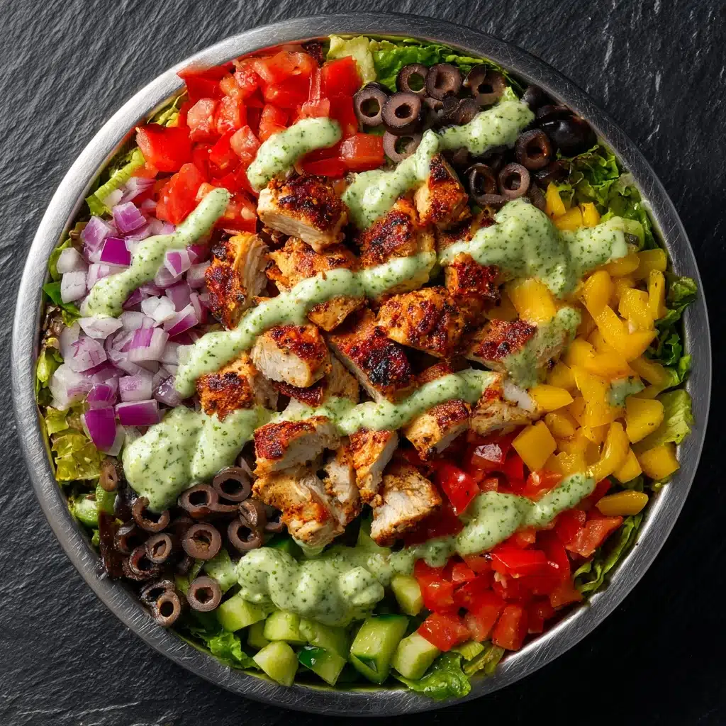 Peruvian Grilled Chicken Salad Recipe - Recipe Image