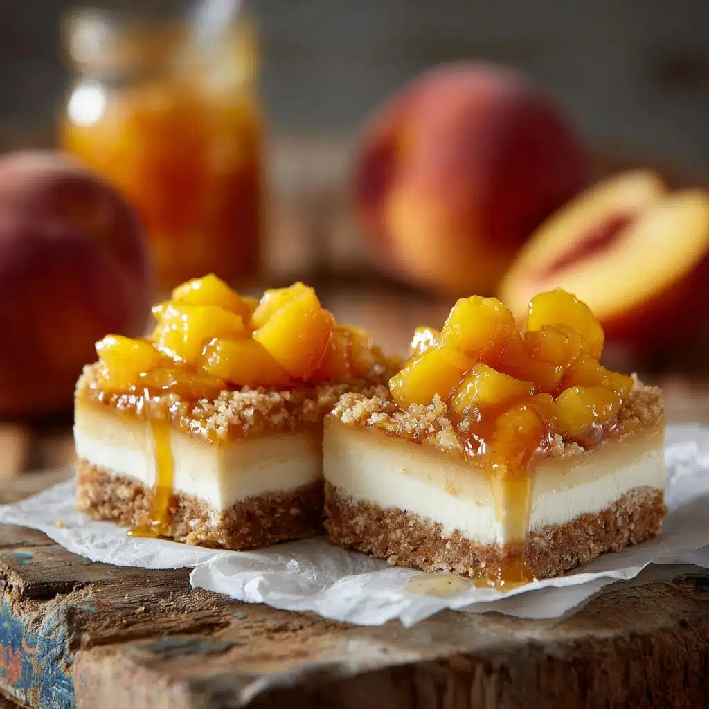 Peach Cheesecake Recipe - Recipe Image