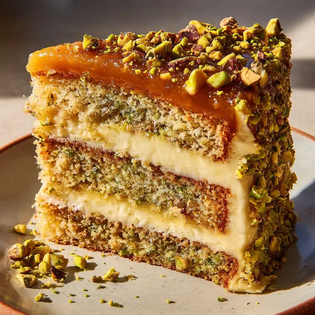 Pistachio Coffee Cake Recipe - Recipe Image
