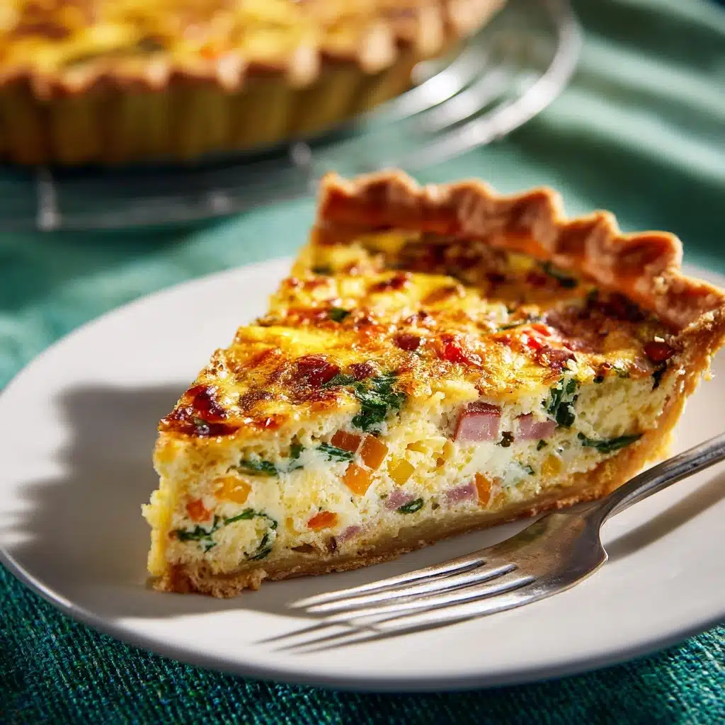 Western Omelet Quiche Recipe - Recipe Image