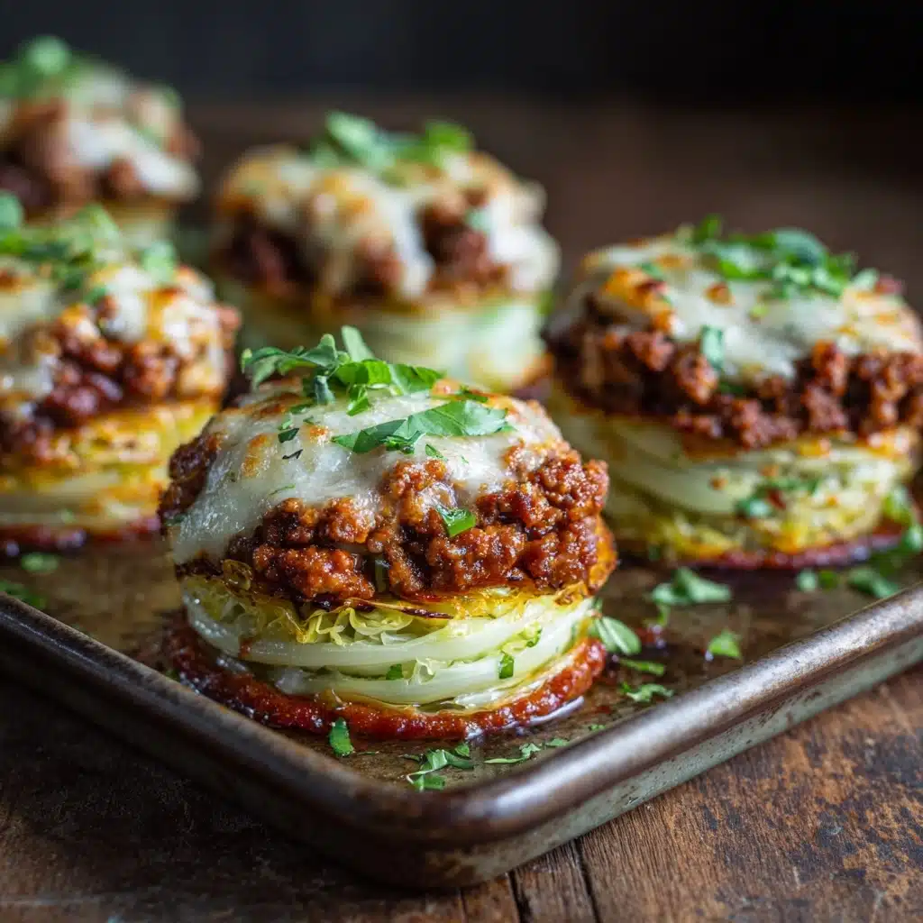 Oven-Baked Cabbage Burgers – A Hearty & Flavorful Twist Recipe - Recipe Image