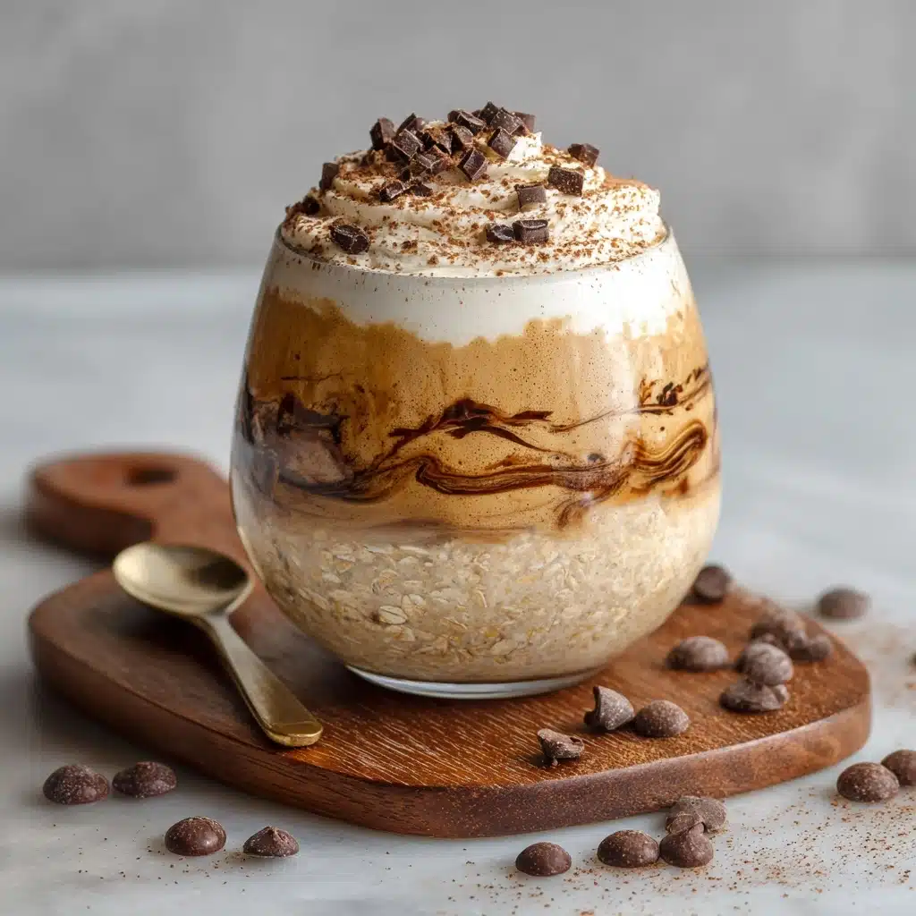 DECADENT MOCHA COFFEE OVERNIGHT OATS Recipe - Recipe Image