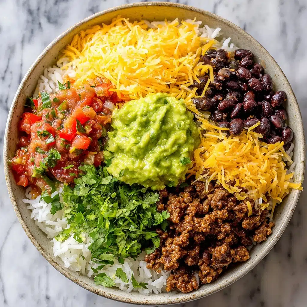 Taco Rice Bowl Recipe - Recipe Image