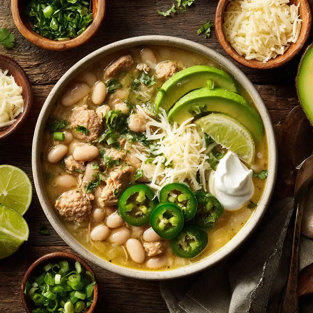Cajun White Chicken Chili Recipe - Recipe Image