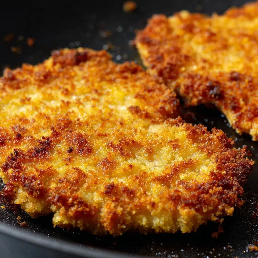 Crispy Parmesan Crusted Chicken Recipe - Recipe Image