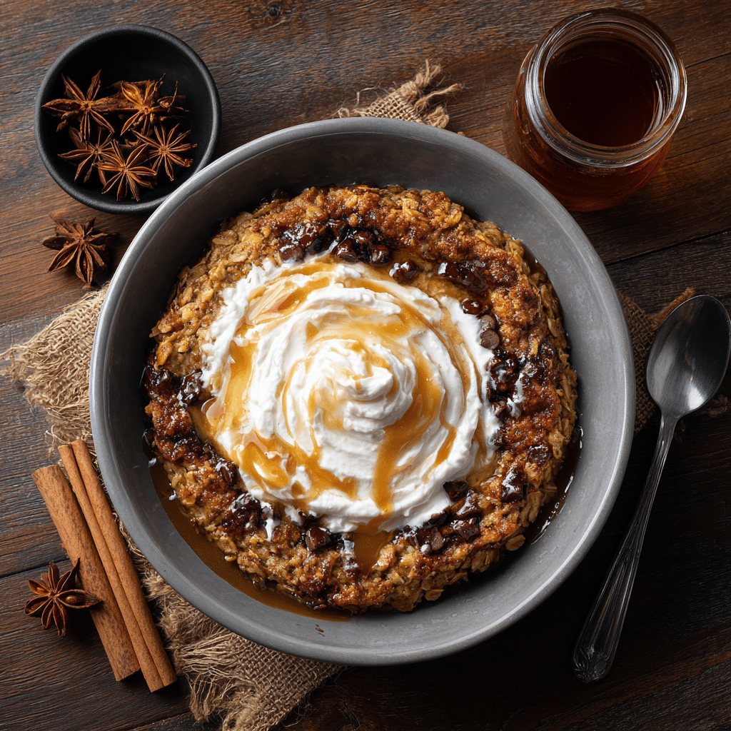 Pumpkin Baked Oatmeal Recipe - Recipe Image