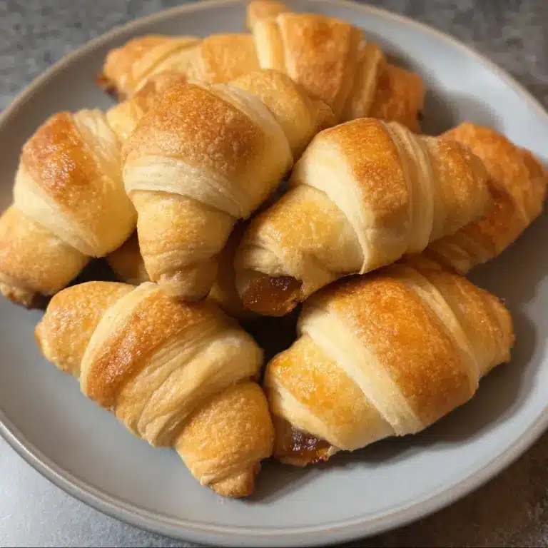 Breakfast Crescent Rolls With a Fig and Brie Surprise Recipe