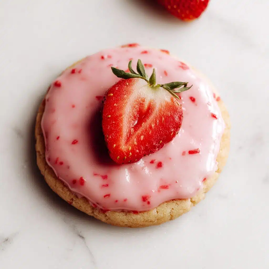Strawberry Shortbread Cookies Recipe - Recipe Image