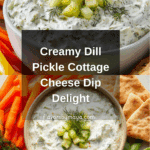 Creamy Dill Pickle Cottage Cheese Dip Recipe