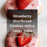 Strawberry Shortbread Cookies Recipe