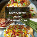 Loaded Creamed Corn with Bacon Recipe