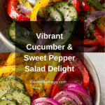 Cucumber Sweet Pepper Salad Recipe