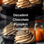 Chocolate Pumpkin Cupcakes Recipe
