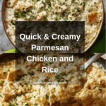 Creamy Parmesan One Pot Chicken and Rice Recipe