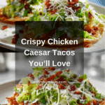 Smash Chicken Caesar Tacos Recipe