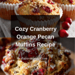 Cranberry, Orange & Pecan Muffins Recipe