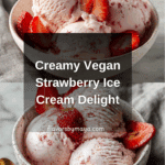 Strawberry Vegan Ice Cream Recipe