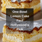 This One-Bowl Lemon Dessert: Paul Hollywood’s Favorite Recipe