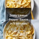 Lemon Pepper Sauce Recipe