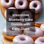 Blueberry Cake Donuts Recipe