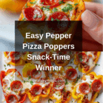 Pepper Pizza Poppers Recipe