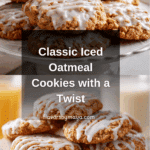 Iced Oatmeal Cookies Recipe