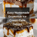 Drumstick Ice Cream Cake Recipe