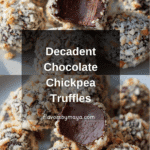 Healthy Chocolate Chickpea Truffles Recipe