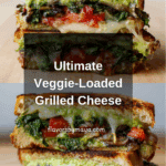Loaded Veggie Grilled Cheese Sandwich Recipe