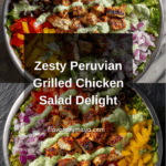 Peruvian Grilled Chicken Salad Recipe