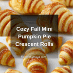Mini Pumpkin Pie Crescent Rolls Recipe
