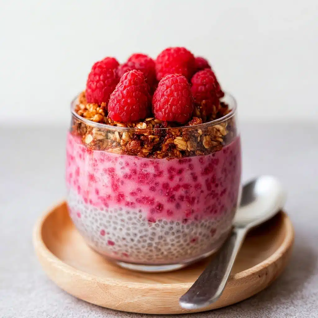 Raspberry Chia Seed Pudding Recipe - Recipe Image