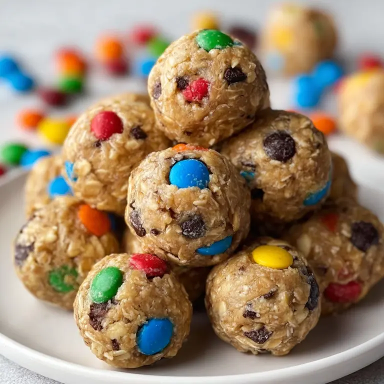 Monster Cookie Energy Balls Recipe
