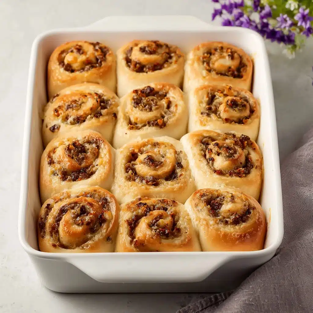 Sausage and Cheese Breakfast Rolls Recipe