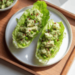 Pesto Chicken Salad Lettuce Wraps Recipe