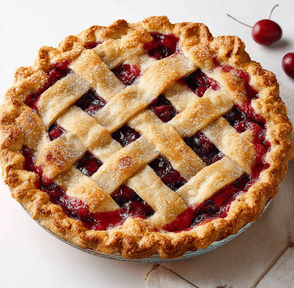 Homemade Cherry Pie Recipe