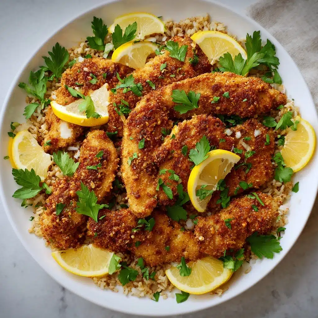 Extra Crispy Lemon Pepper Chicken Cutlets Recipe - Recipe Image