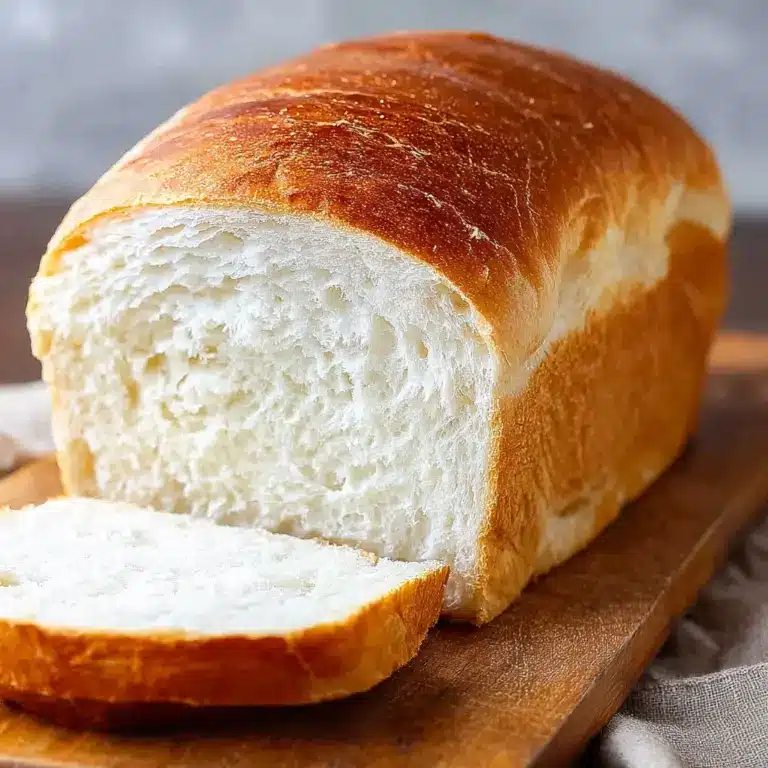 Easy Homemade White Bread Recipe