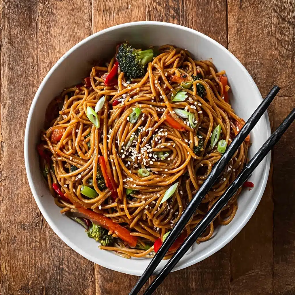 Slow Cooker Lo Mein Recipe - Recipe Image