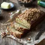 Zucchini Coffee Cake Bread with Cinnamon Streusel Recipe