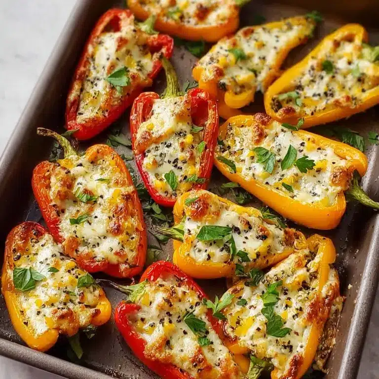 Cream Cheese Stuffed Mini Peppers Recipe