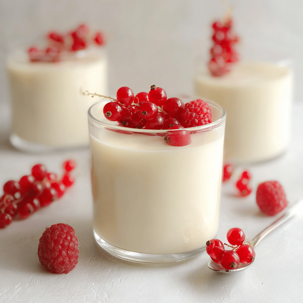 Bavarian Cream with fresh berries Recipe - Recipe Image